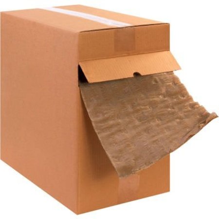 BOX PACKAGING Versa-Pak„¢ Cellulose Wadding Dispenser Pack, Perforated at 12", 12"W x 200'L, Kraft KIMDIS12